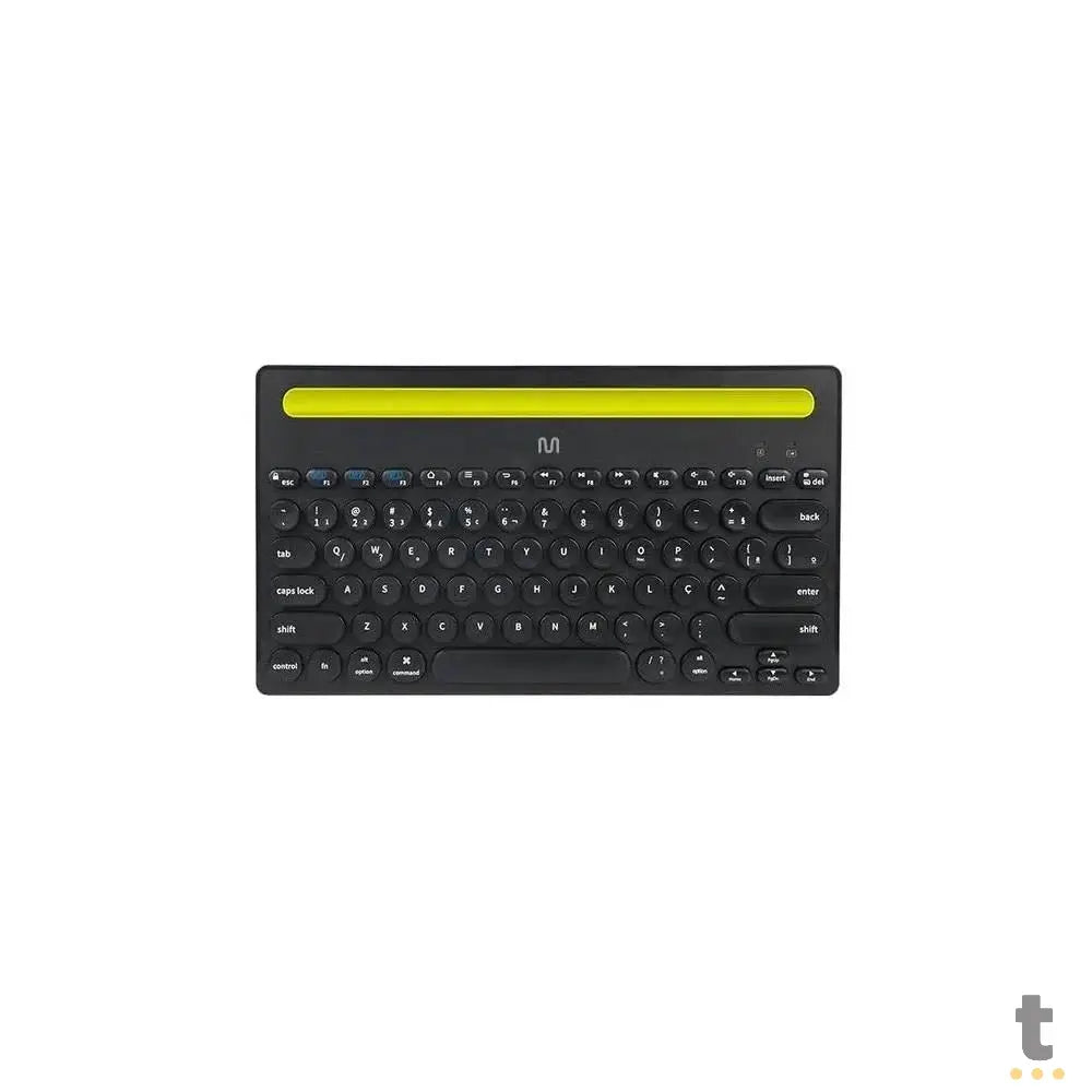 Teclado Sem Fio Multi Slot Bluetooth Multi-Device Abnt - TC284 Truedata